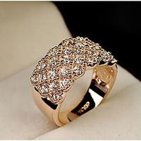 Statement Rings Alloy Fashion Silver Golden Jewelry Wedding Party Daily Casual Sports 1pc