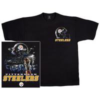 Steelers Logo Sky Helmet
