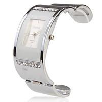 Stainless Steel Bracelet Band Wrist Watch - White Cool Watches Unique Watches Fashion Watch Strap Watch