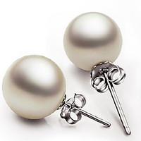 Stud Earrings2017 New Korean Style Delicate Elegant Classi Silve Great Pearl Lady Daily Party Movie Gift Jewelry