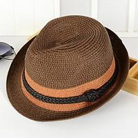 Straw Hat Big Holiday Beach Shading Cap Folding Knitting Soft Sun Hat Bucket Hat