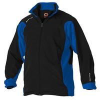 Stanno Santos Full Zip Micro Top (black-blue)