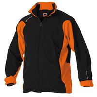 Stanno Santos Full Zip Micro Top (black-orange)