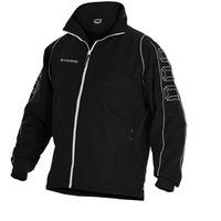 stanno stadia full zip micro top black white