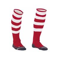 stanno original football socks red white