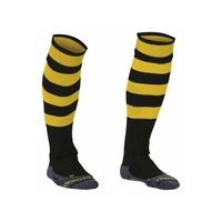 stanno original football socks black yellow