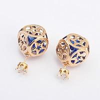 stud earrings jewelry euramerican fashion personalized gem alloy jewel ...