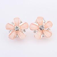 Stud Earrings Jewelry Euramerican Fashion Personalized Rhinestone Alloy Jewelry Jewelry For Wedding Special Occasion 1 Pair