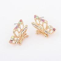 stud earrings jewelry euramerican fashion personalized rhinestone allo ...