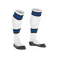 stanno league football socks white blue