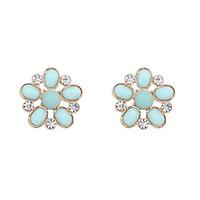 stud earrings jewelry euramerican fashion personalized rhinestone allo ...