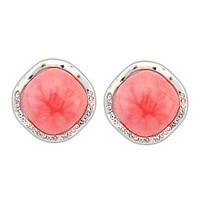 Stud Earrings Jewelry Euramerican Fashion Personalized Gem Alloy Jewelry Jewelry For Wedding Special Occasion 1 Pair