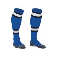 stanno league football socks blue white black