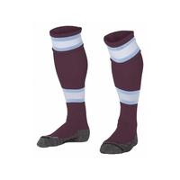 Stanno League Football Socks (maroon-sky)