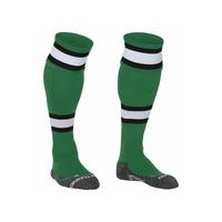 stanno league football socks green white