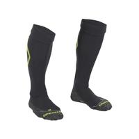 stanno forza football socks black yellow