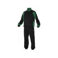 stanno santos poly tracksuit black green