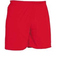 stanno club football shorts red