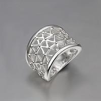 Statement Rings Sterling Silver Fashion Statement Jewelry Silver Jewelry Party 1pc