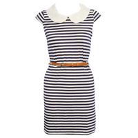 Stripe Peter Pan Dress