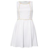 Stud Embellished Skater Dress