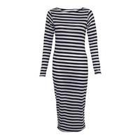 Stripe Midi Dress