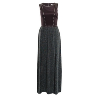 Studded Lurex Maxi Dress