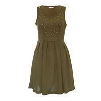 Studded Skater Dress