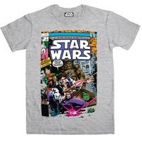 star wars t shirt han and chewie comic book