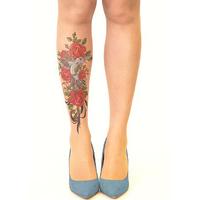 Stop And Stare Bird And Roses Tights