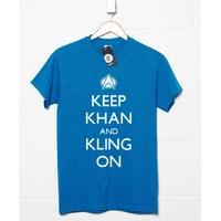Star Trek Inspired Men\'s T Shirt - Keep Khan And Kling On