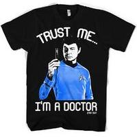 Star Trek T Shirt - Trust Bones Hes A Doctor