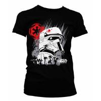 Star Wars Rogue One Shoretrooper Womens T Shirt