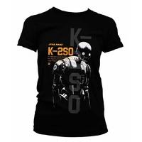 Star Wars Rouge One K-2SO Womens T-Shirt
