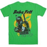 Star Wars T Shirt - Distressed Boba Fett