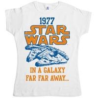 Star Wars Women\'s T Shirt - Far Away Falcon