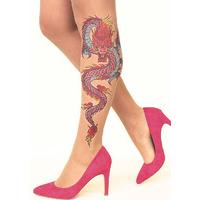 Stop And Stare Fire Dragon Tights