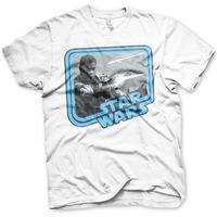 Star Wars Episode 7 The Force Awakens T Shirt - Finn With Blaster