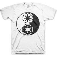 Star Wars T Shirt - Rebel And Imperial Yin And Yang