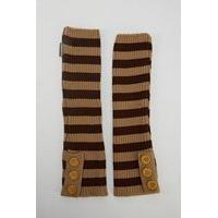 stripe ribbed knit boots socks