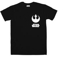 Star Wars The Force Awakens T Shirt - Chewie Loyalty With Backprint
