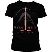 Star Wars Episode 7 The Force Awakens Womens T Shirt - Kylo Ren First Order