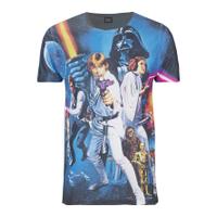 star wars mens classic poster t shirt black xl