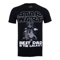 star wars mens vader best dad t shirt black m