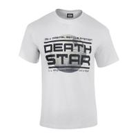 Star Wars Rogue One Men\'s Death Star Logo T-Shirt - White - XXL