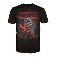 Star Wars The Force Awakens Kylo Ren Poster Pop! T-Shirt - Black - M