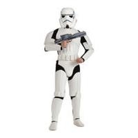 Star Wars Men\'s Deluxe Stormtrooper Fancy Dress - M/L