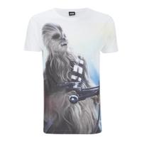 Star Wars Men\'s Chewbacca T-Shirt - White - L