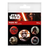 Star Wars The Force Awakens Button Badge Set Empire