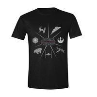 Star Wars The Force Awakens T Shirt Mens M